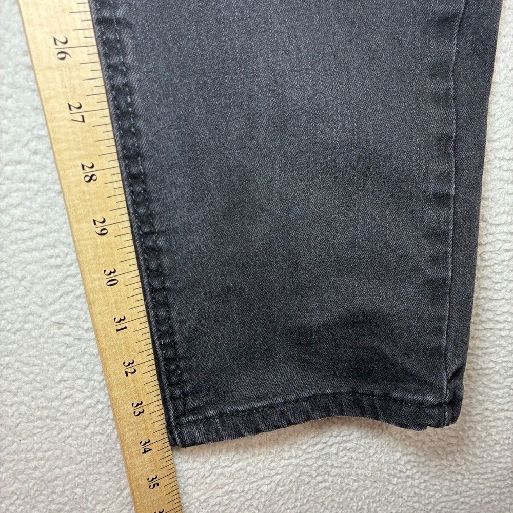 Levi 531 Athletic Slim Jeans Men 36x34 Black Stretch Casual Streetwear Denim - Picture 6 of 8